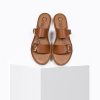 Sandales Femmes | Craie Studio Sandales Byron Tan Camel