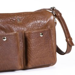 Sacs Bandoulieres | Craie Studio Sac Systeme Bubble Havana Camel