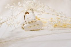 Chaussons Bebes | Craie Studio Chausson A Pepite Blanc