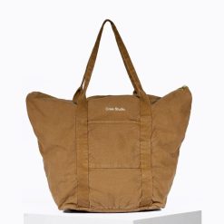 Grands Cabas | Craie Studio Sac 24H Coton Noisette Camel