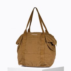 Grands Cabas | Craie Studio Sac 24H Coton Noisette Camel