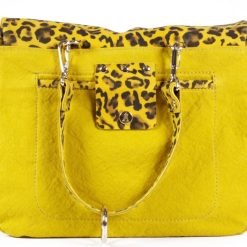 Sacs Bandoulieres | Craie Studio Besace Mini Maths Leo Yellow Jaune