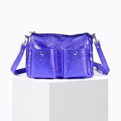 Sacs Bandoulieres | Craie Studio Sac Systeme Splash Bleu