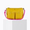 Sacs Bandoulieres | Craie Studio Sac Systeme Bubble Taxi Jaune