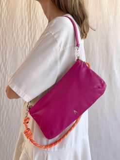 Sacs Bandoulieres | Craie Studio Pochette Fanette Rosy Rose