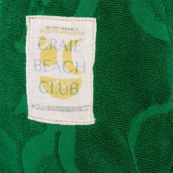 Beach Club | Craie Studio Sac Bayonne Eponge Fruit Mint Vert