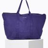 Grands Cabas | Craie Studio Sac 48H Coton Navy Bleu