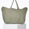 Grands Cabas | Craie Studio Sac 48H Coton Vegetal Kaki