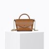 Sacs Bandoulieres | Craie Studio Sac Ecrin Stud Tan Camel