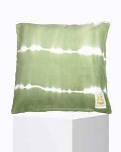 Beach Club | Craie Studio Housse De Coussin Coquillage T&D Sauge Kaki