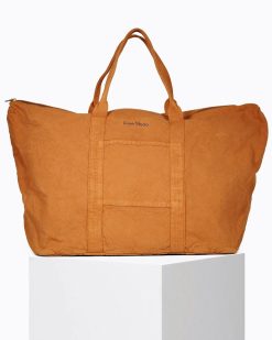 Grands Cabas | Craie Studio Sac 48H Coton Fondant Camel