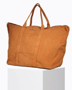 Grands Cabas | Craie Studio Sac 48H Coton Fondant Camel