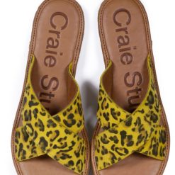 Sandales Femmes | Craie Studio Sandales Infiniti Leo Yellow Jaune