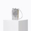 Mini Sacs | Craie Studio Pochette De Telephone Grigri Metal E Argent