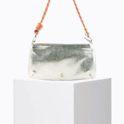 Sacs Bandoulieres | Craie Studio Sac Pochette Fanette Or