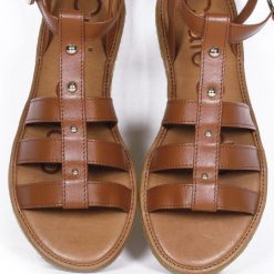 Sandales Femmes | Craie Studio Sandales Relax Tan Camel