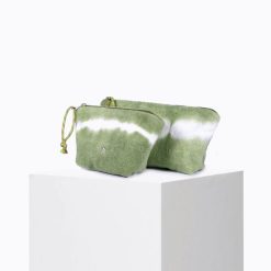 Beach Club | Craie Studio Pochette Mini Sable Eponge T&D Sauge Vert