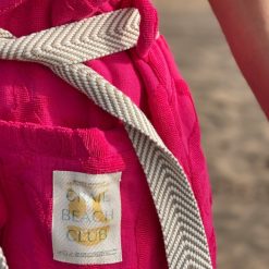 Beach Club | Craie Studio Peignoir Miami Eponge Panthere Fushia Rose