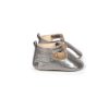 Chaussons Bebes | Craie Studio Chausson B Poudre Argent