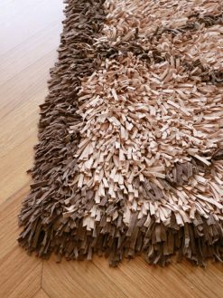 Tapis Et Les Miroirs | Craie Studio Tapis Losange Taupe Beige