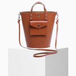 Sacs Bandoulieres | Craie Studio Sac Notion Box Tan Camel