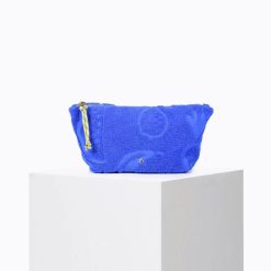 Beach Club | Craie Studio Pochette Sable Eponge Fruit Cyan Bleu