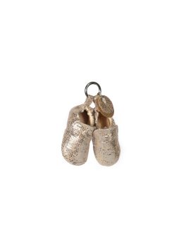 Chaussons Bebes | Craie Studio Chausson A Square Argent