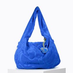 Beach Club | Craie Studio Sac Bayonne Eponge Fruit Cyan Bleu