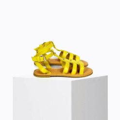 Sandales Femmes | Craie Studio Sandales Relax Banane Jaune