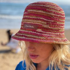 Chapeaux | Craie Studio Chapeau Bob Raphia Sunkiss Rose