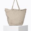 Grands Cabas | Craie Studio Sac 24H Coton Ficelle Gris