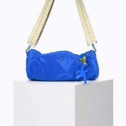 Beach Club | Craie Studio Sac Tube Eponge Fruit Cyan Bleu