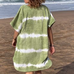 Beach Club | Craie Studio Robe Rio Eponge T&D Sauge Vert