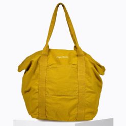 Grands Cabas | Craie Studio Sac 24H Coton Epices Jaune