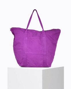 Grands Cabas | Craie Studio Sac 24H Coton Violet