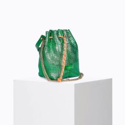 Sacs Bandoulieres | Craie Studio Sac Bibi Tropic Vert