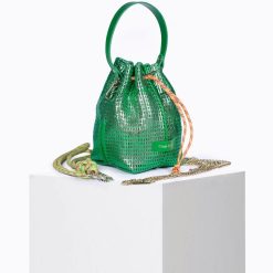 Sacs Bandoulieres | Craie Studio Sac Bibi Tropic Vert