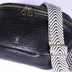 Belt Bags | Craie Studio Big Banane Bubble Noir