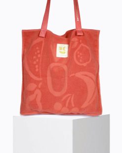 Beach Club | Craie Studio Sac Biarritz Fruit Papaye Rose