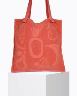 Beach Club | Craie Studio Sac Biarritz Fruit Papaye Rose