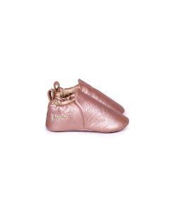 Chaussons Bebes | Craie Studio Chausson A Coquillage Rose