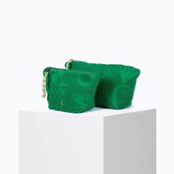 Beach Club | Craie Studio Pochette Mini Sable Eponge Fruit Mint Vert