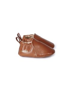 Chaussons Bebes | Craie Studio Chausson A Chocolat Camel