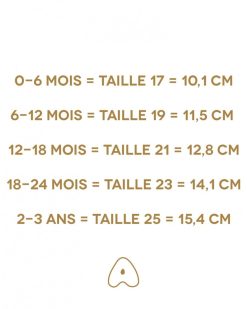 Chaussons Bebes | Craie Studio Chausson A Chocolat Camel