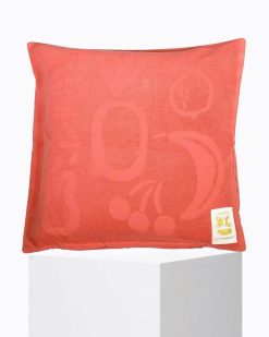 Beach Club | Craie Studio Housse De Coussin Coquillage Fruit Papaye Rose