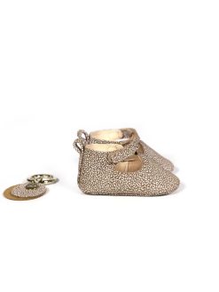 Chaussons Bebes | Craie Studio Chausson B Leo Taupe