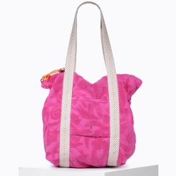 Beach Club | Craie Studio Sac Guethary Eponge Panthere Fushia Rose