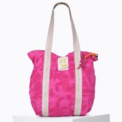 Beach Club | Craie Studio Sac Guethary Eponge Panthere Fushia Rose