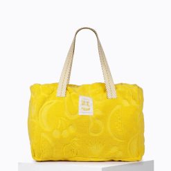 Beach Club | Craie Studio Sac Hossegor Eponge Fruit Jaune