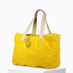 Beach Club | Craie Studio Sac Hossegor Eponge Fruit Jaune